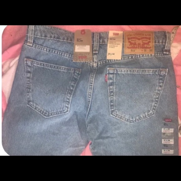 Men's Levi's 511 Slim Size 31/32 Slim Fit Jeans
Nwt 70 Retail Awesome - Picture 10 of 12